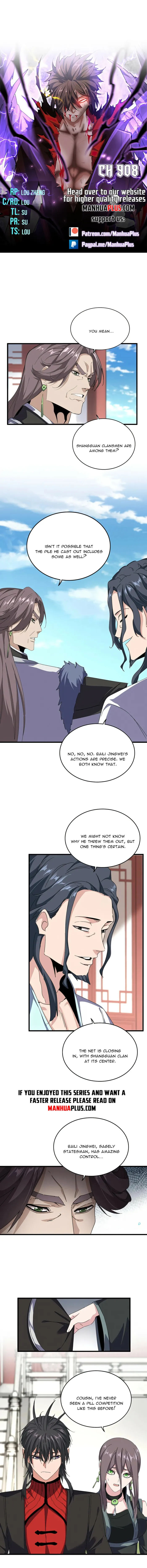 Magic Emperor Chapter 908 - Page 1