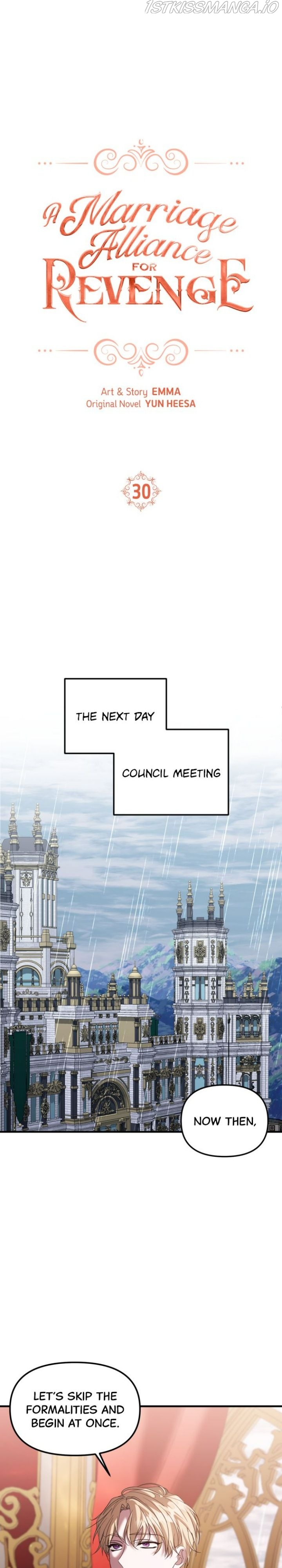 Marriage Alliance for Revenge Chapter 30 - Page 1
