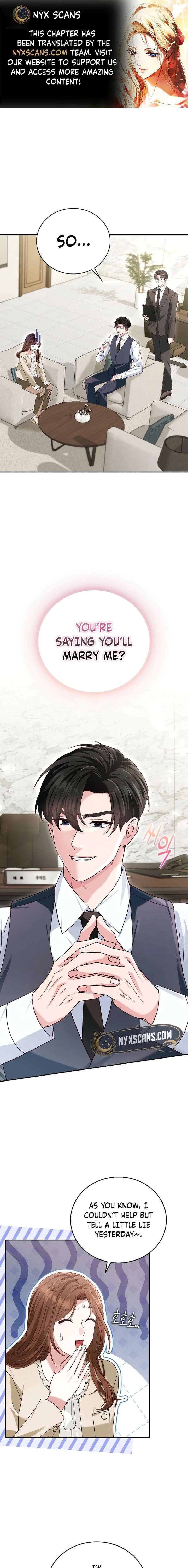 Marriage Starts with an Interview Chapter 7 - Page 1