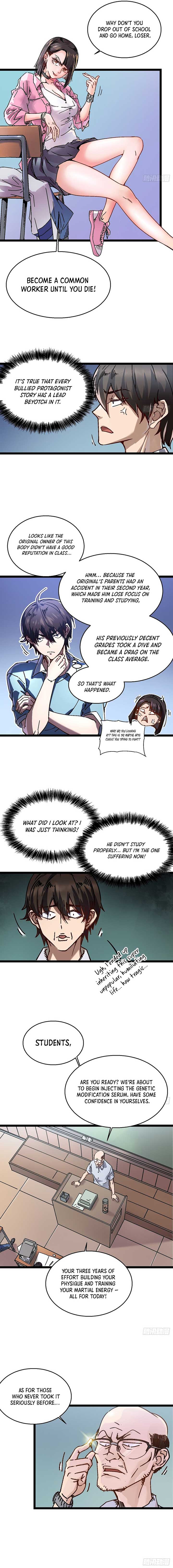 Martial Evolution: Start by Awakening the King of Monsters Chapter 1 - Page 5