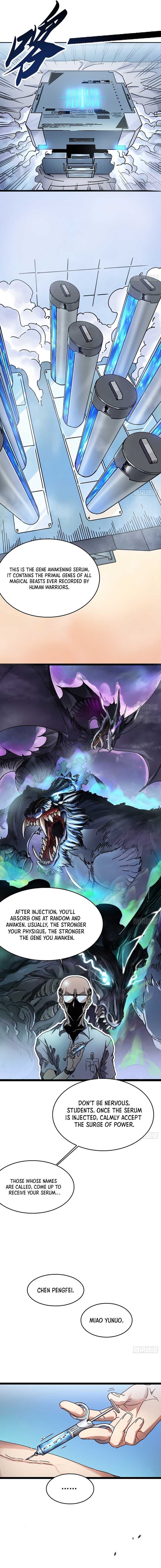 Martial Evolution: Start by Awakening the King of Monsters Chapter 1 - Page 7