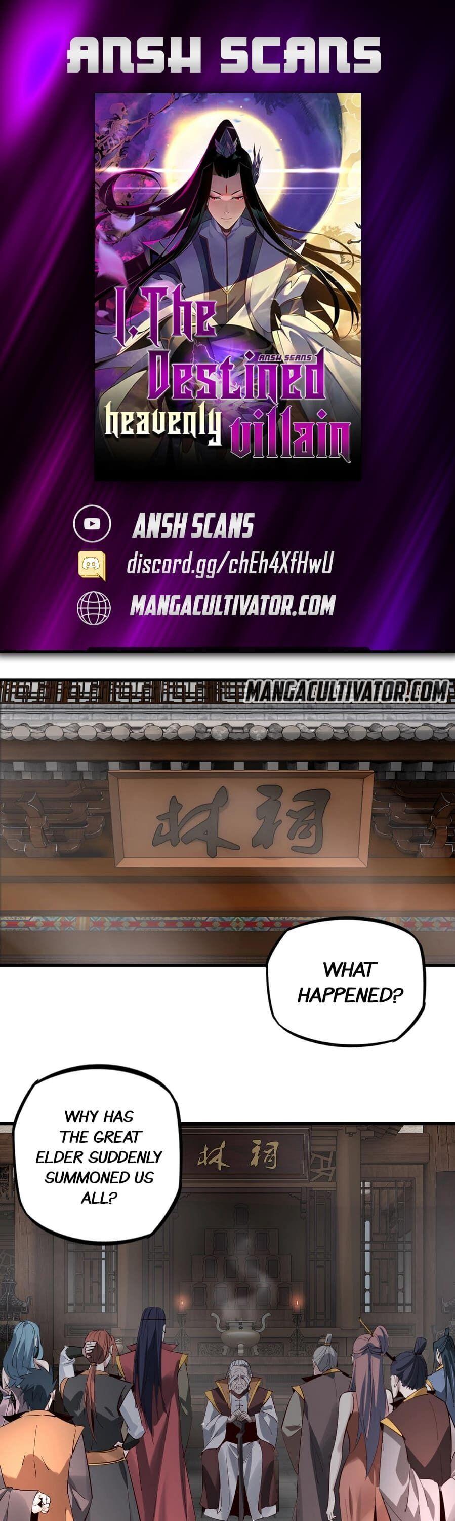 Me, The Heavenly Destined Villain Chapter 10 - Page 1