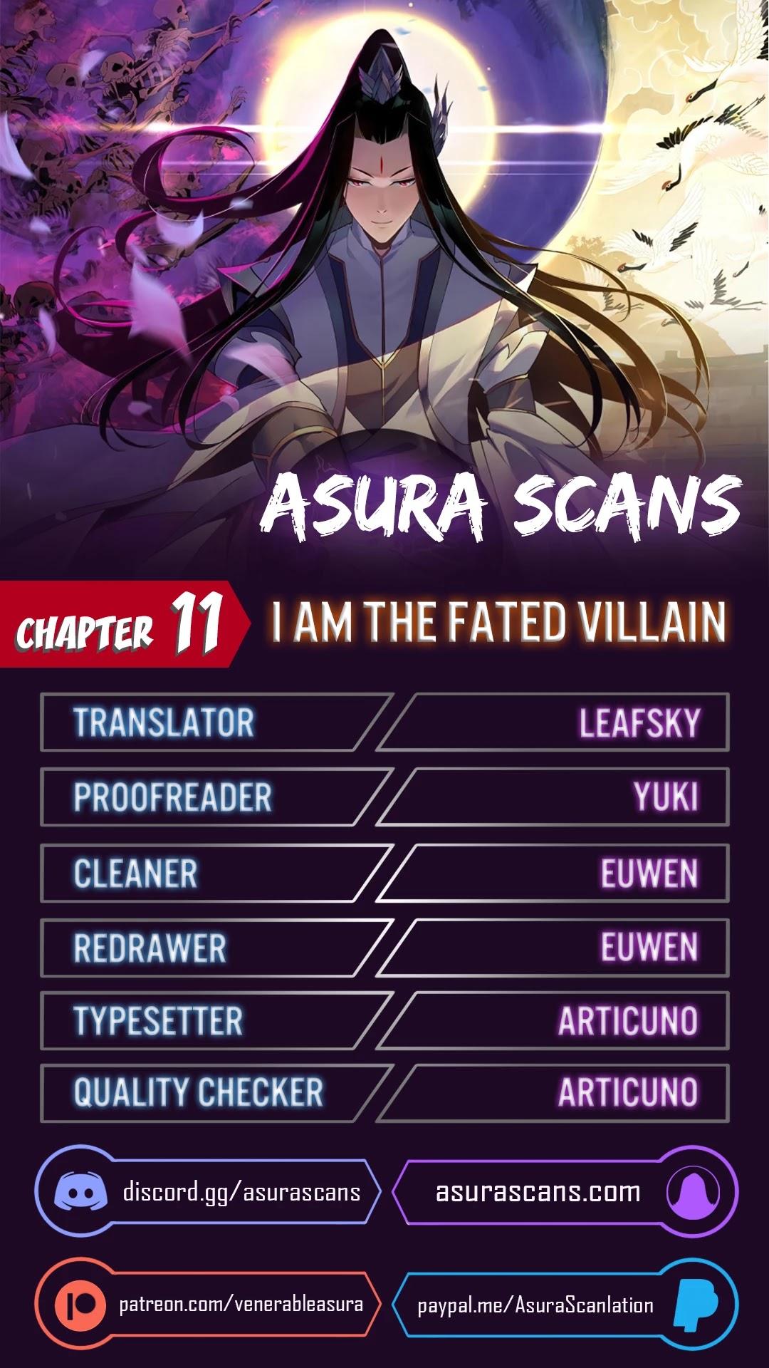 Me, The Heavenly Destined Villain Chapter 11 - Page 1