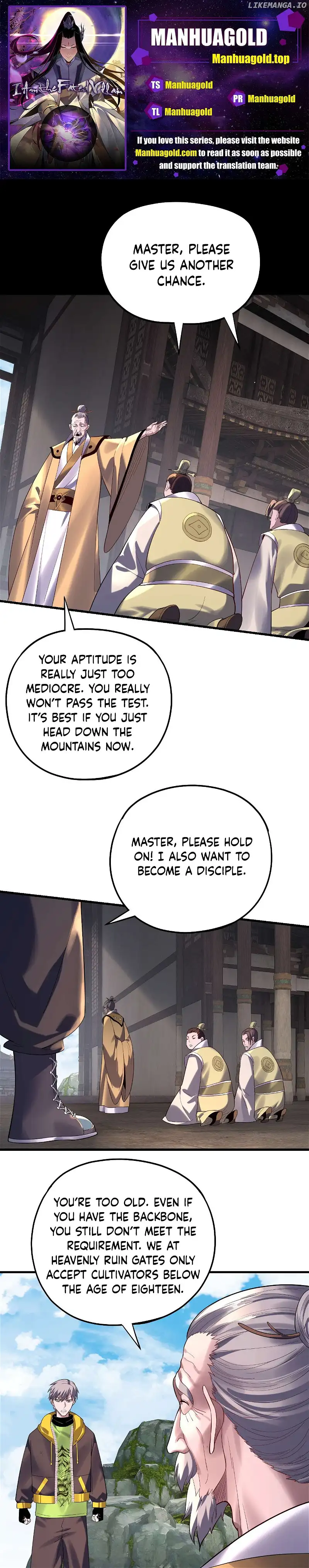 Me, The Heavenly Destined Villain Chapter 170 - Page 1
