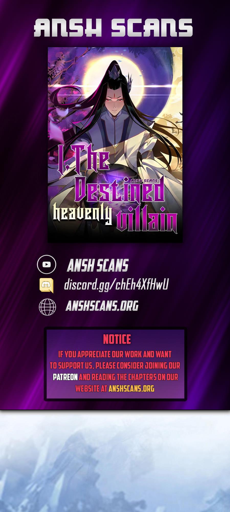 Me, The Heavenly Destined Villain Chapter 29 - Page 1