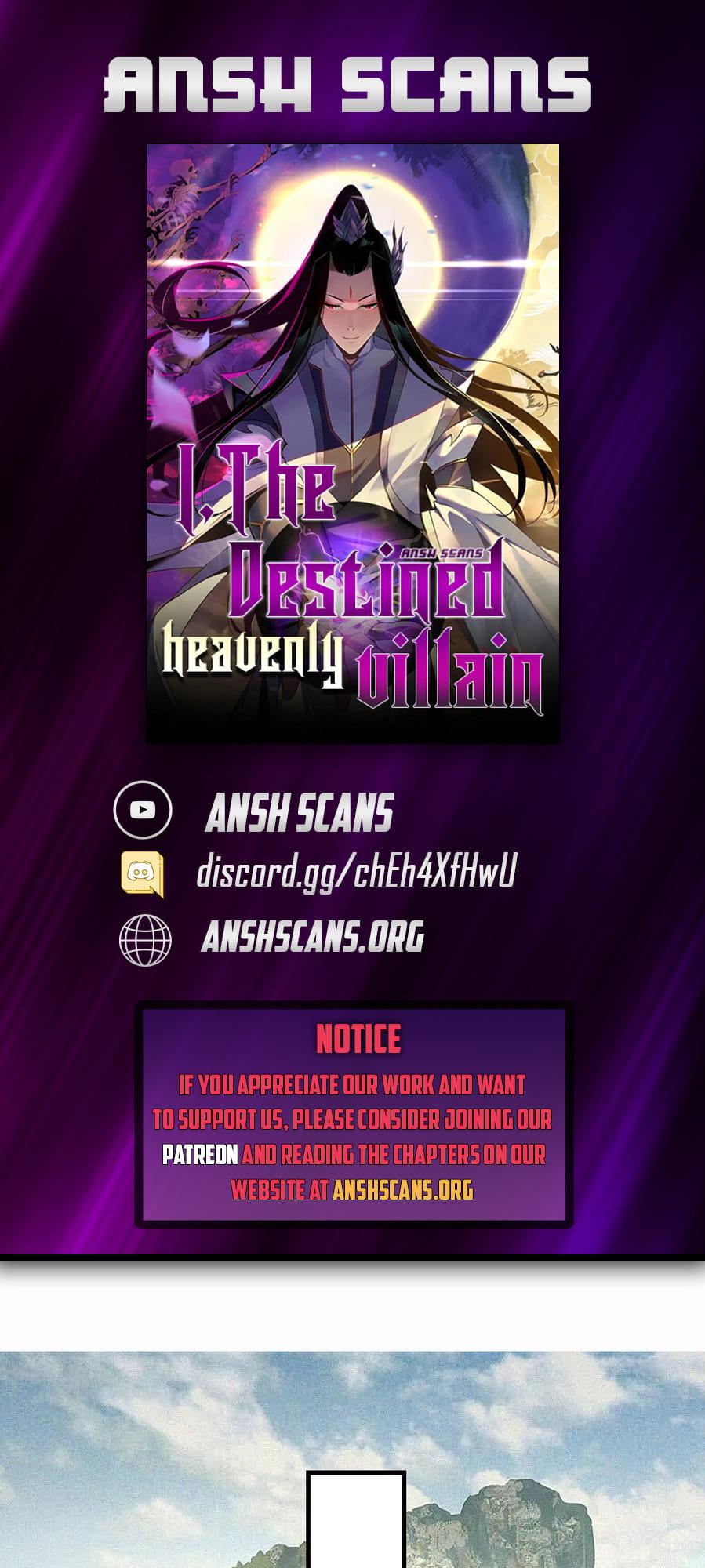 Me, The Heavenly Destined Villain Chapter 32 - Page 1