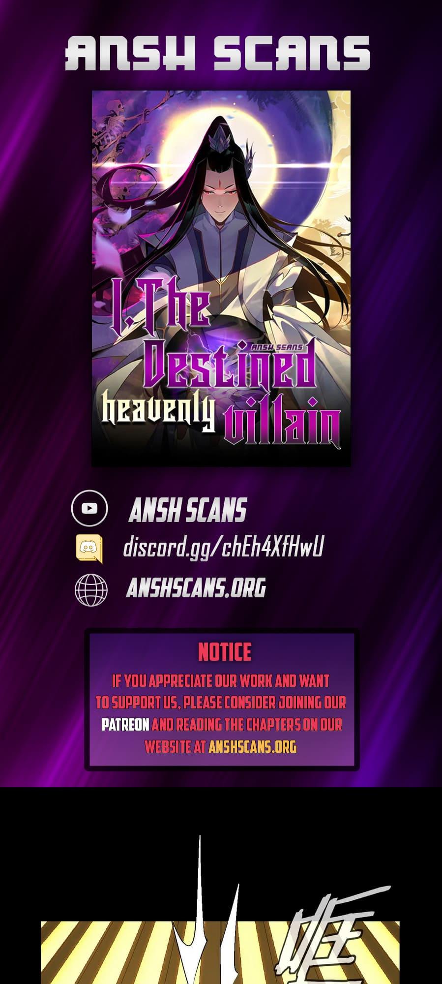 Me, The Heavenly Destined Villain Chapter 35 - Page 1
