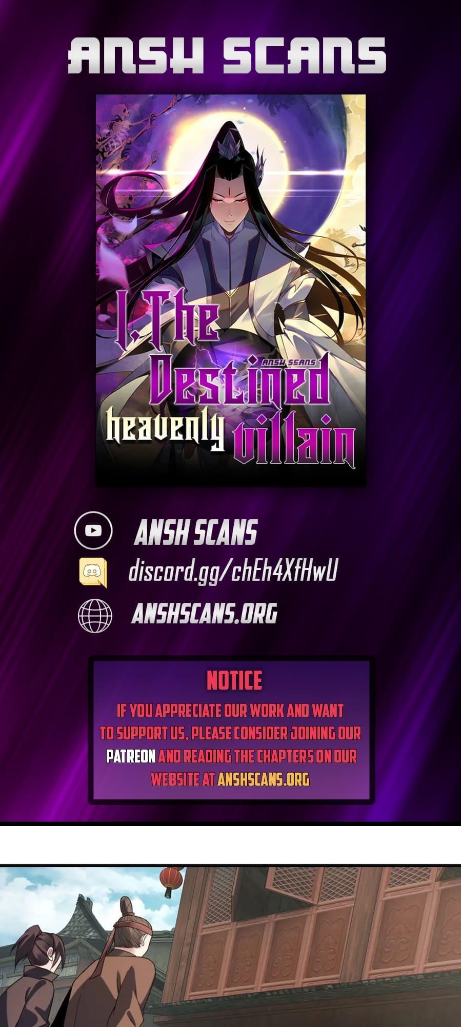 Me, The Heavenly Destined Villain Chapter 36 - Page 1