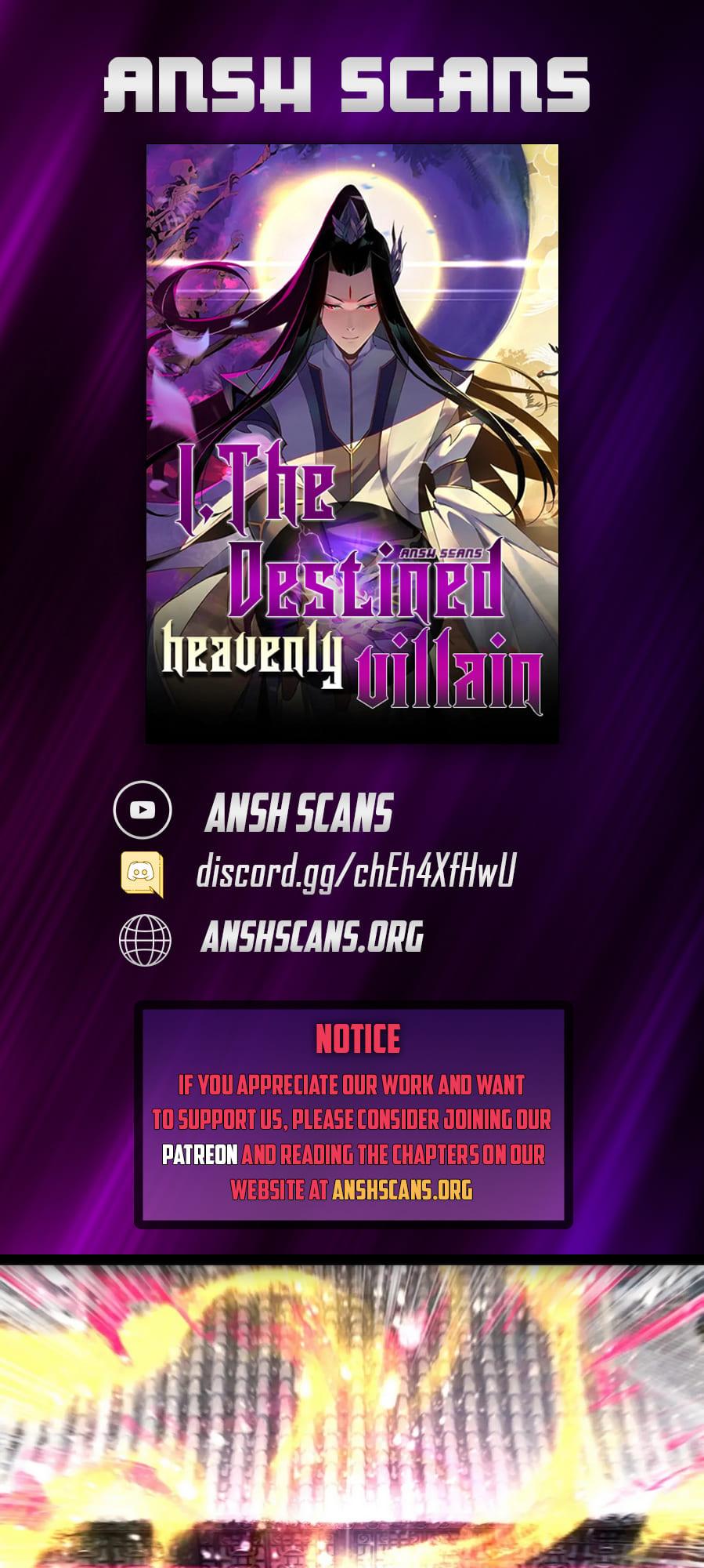 Me, The Heavenly Destined Villain Chapter 37 - Page 1