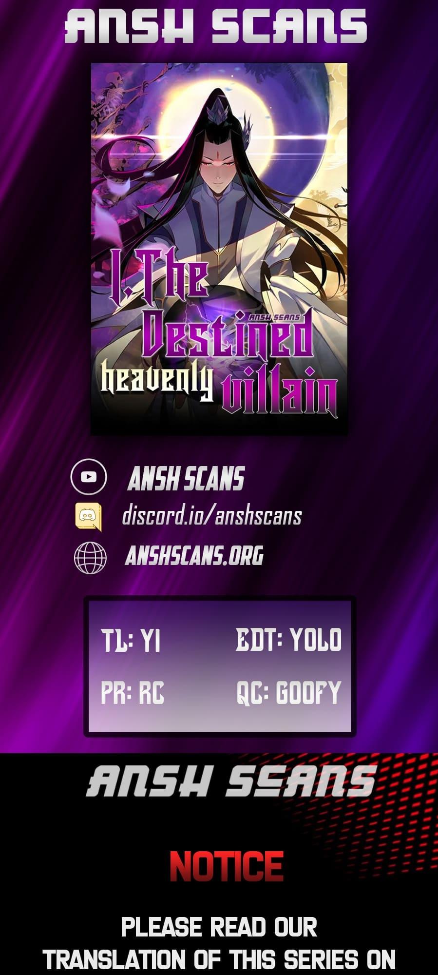 Me, The Heavenly Destined Villain Chapter 45 - Page 1