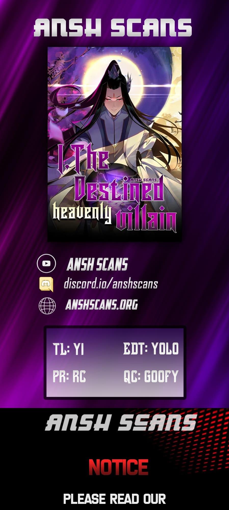 Me, The Heavenly Destined Villain Chapter 46 - Page 1
