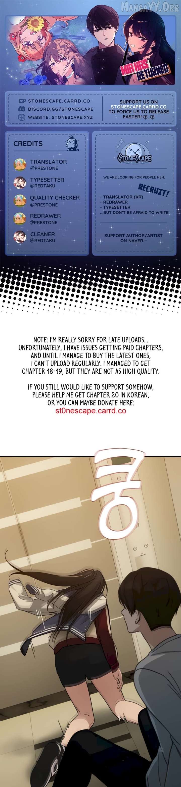 Mia is Back Chapter 19 - Page 1