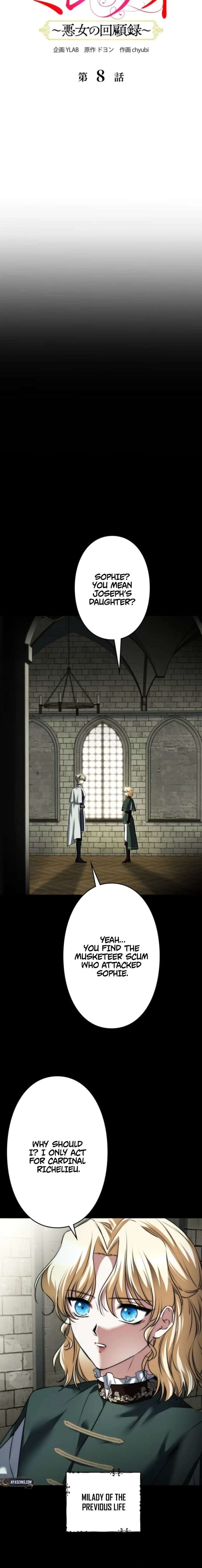 Milady: memoirs of a villainess Chapter 8 - Page 6