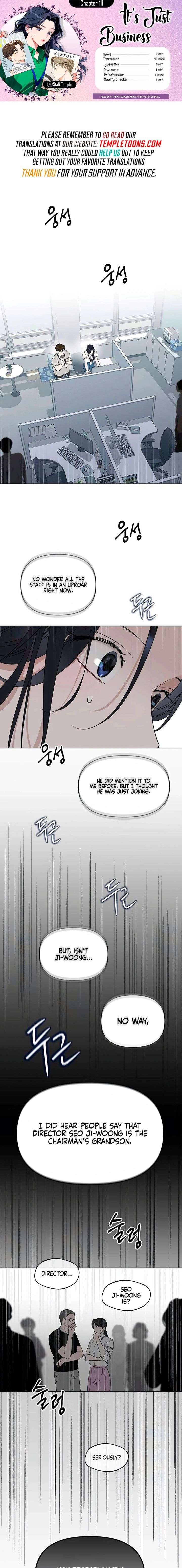 Misfortune at Work Chapter 111 - Page 1