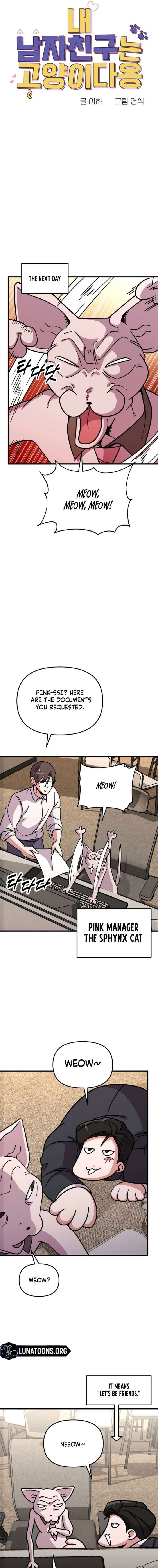 My Boyfriend is a Cat Chapter 5 - Page 5