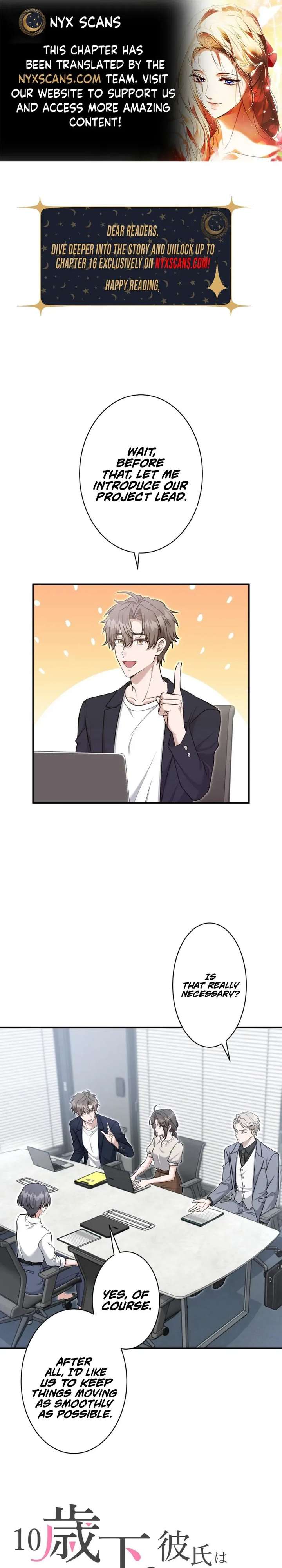 My Boyfriend Ten Years Younger Is My Elite Boss Chapter 14 - Page 1