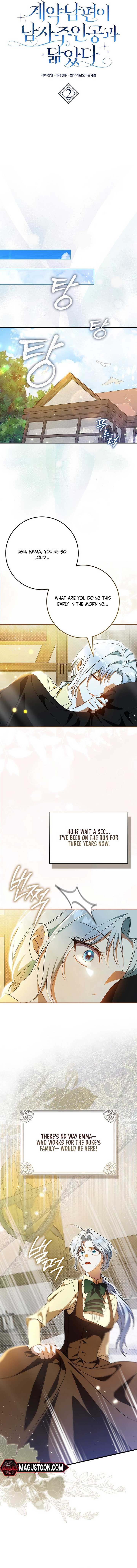 My Contract Husband Resembles the Male Protagonist Chapter 2 - Page 8