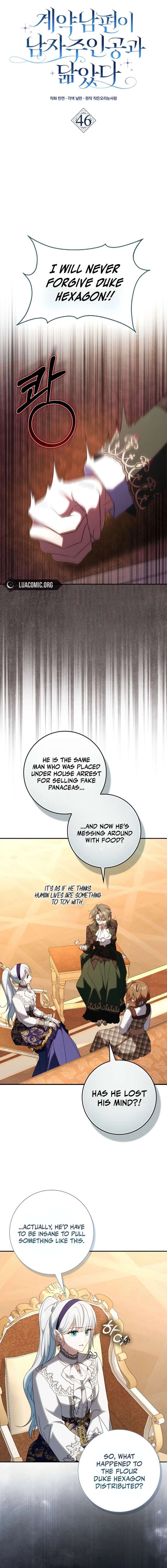 My Contract Husband Resembles the Male Protagonist Chapter 46 - Page 3