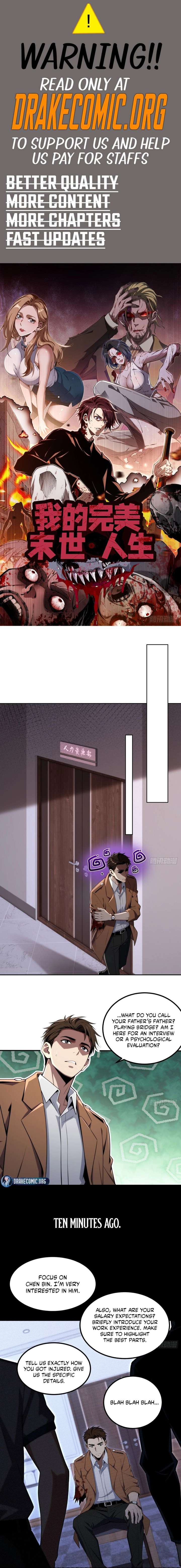 My Perfect Post-Apocalyptic Life Chapter 38 - Page 1