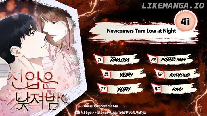 Newcomers Turn Low at Night Chapter 41 - Page 1
