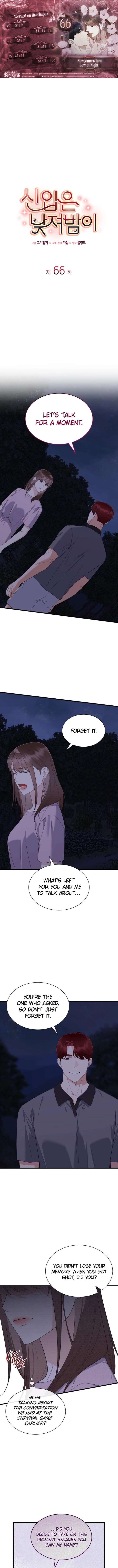Newcomers Turn Low at Night Chapter 66 - Page 1