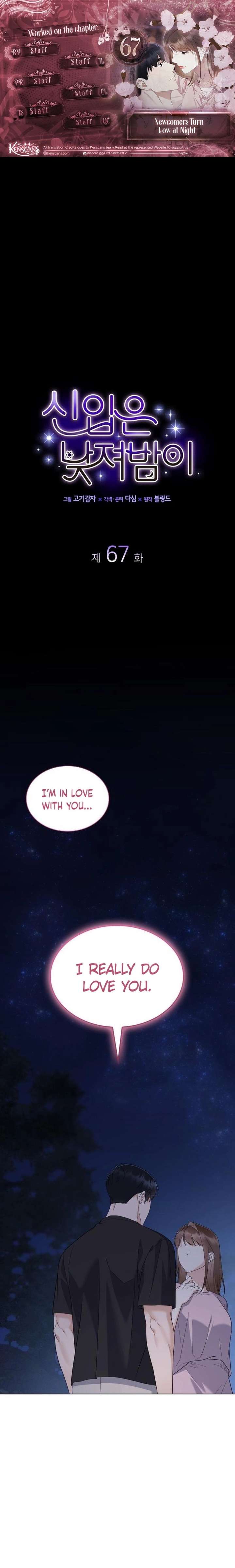 Newcomers Turn Low at Night Chapter 67 - Page 1
