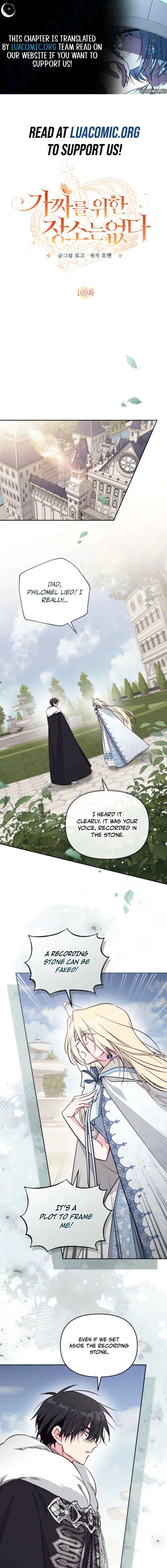 No Place for the Fake Princess Chapter 109 - Page 1