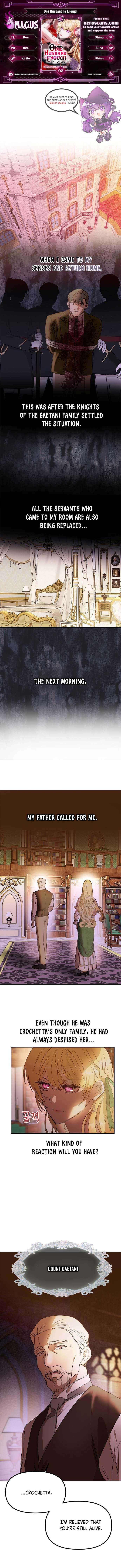 One Husband Is Enough Chapter 2 - Page 1