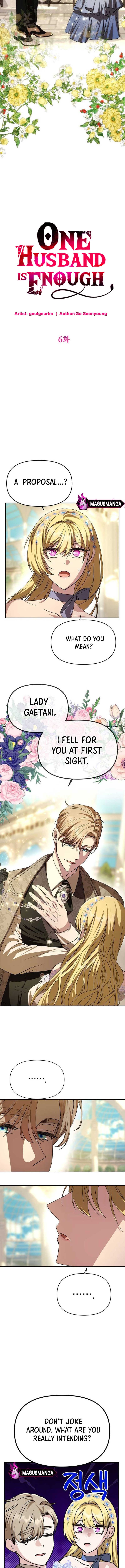 One Husband Is Enough Chapter 6 - Page 5