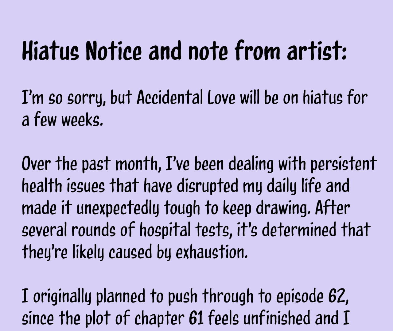Only for Love Chapter 61.5 - Page 1