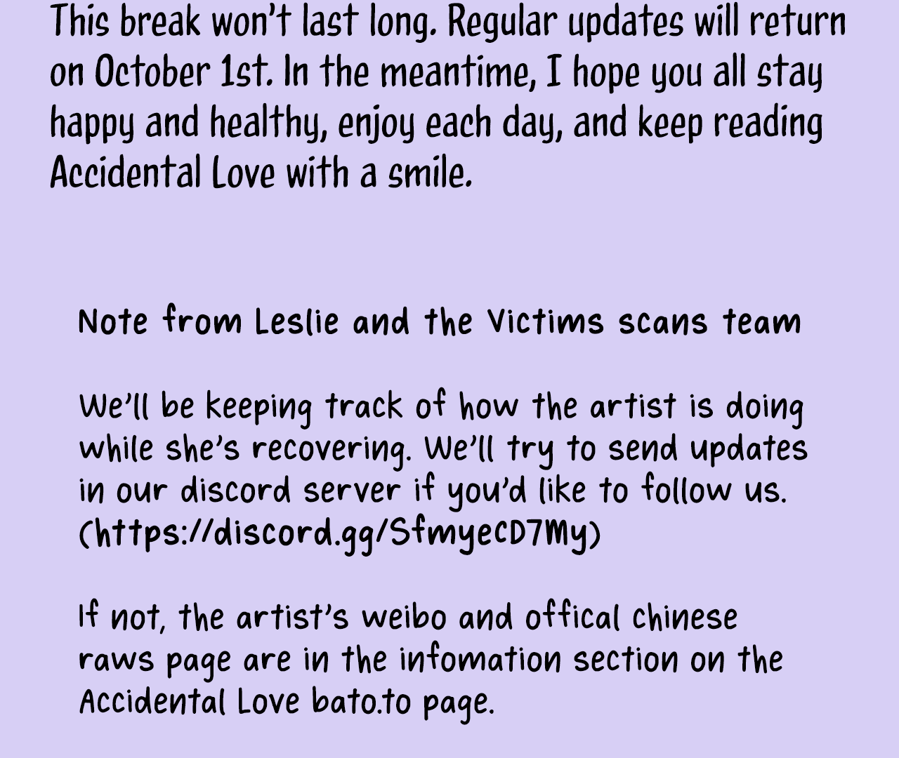 Only for Love Chapter 61.5 - Page 3