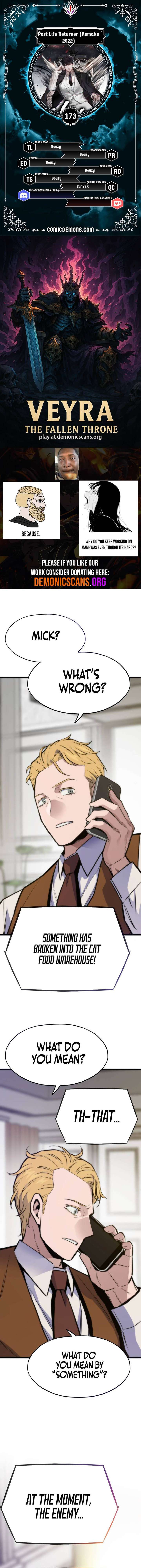 Past Life Returner Chapter 173 - Page 1