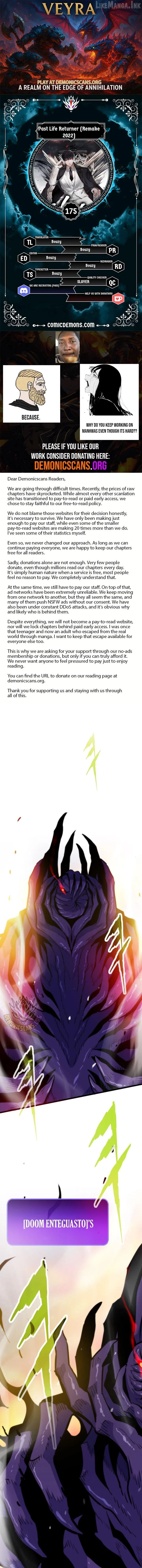 Past Life Returner Chapter 175 - Page 1