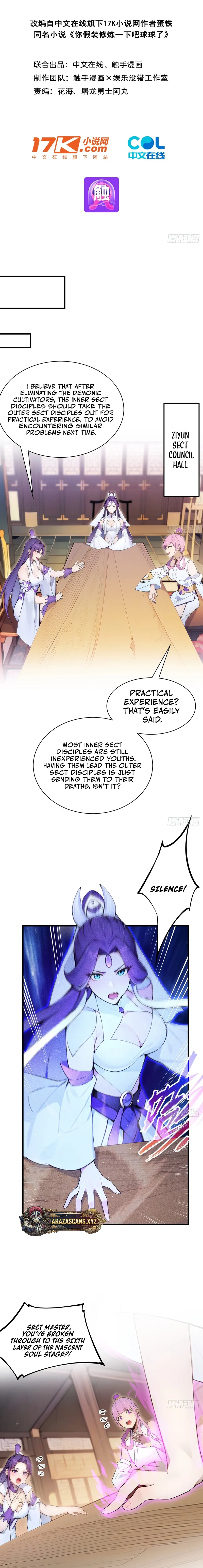 Please Pretend to Cultivate For a While Chapter 20 - Page 1