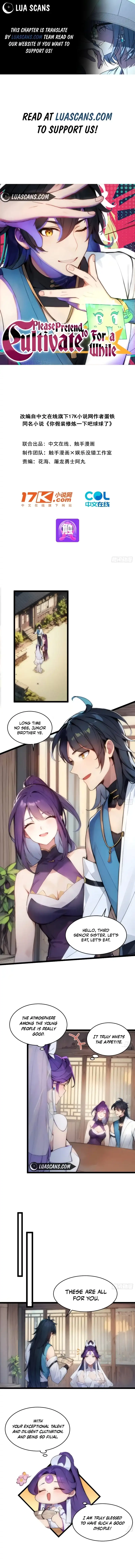 Please Pretend to Cultivate For a While Chapter 8 - Page 1