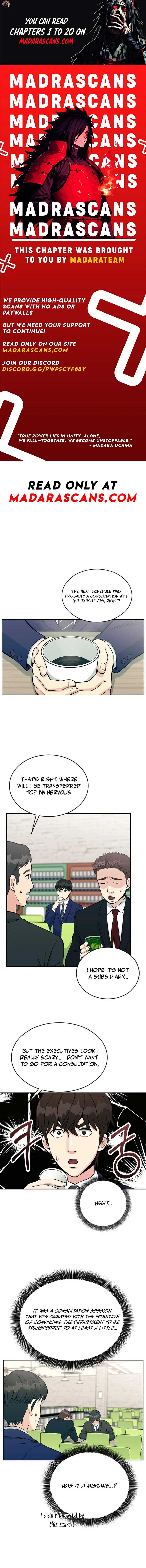 Reincarnated as a New Employee Chapter 14 - Page 1
