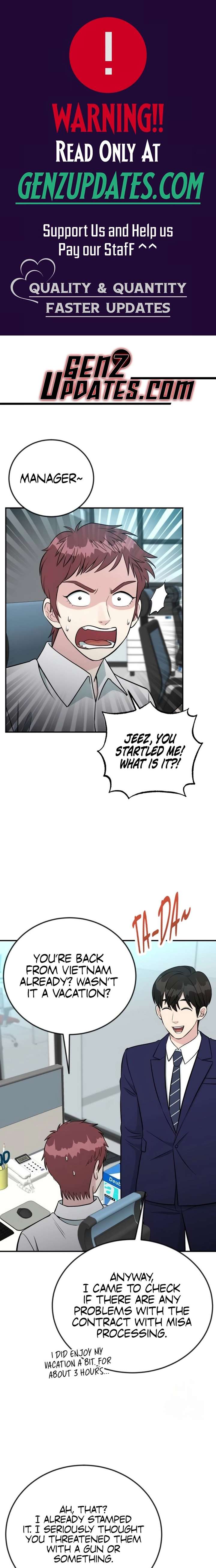 Reincarnated as a New Employee Chapter 72 - Page 1