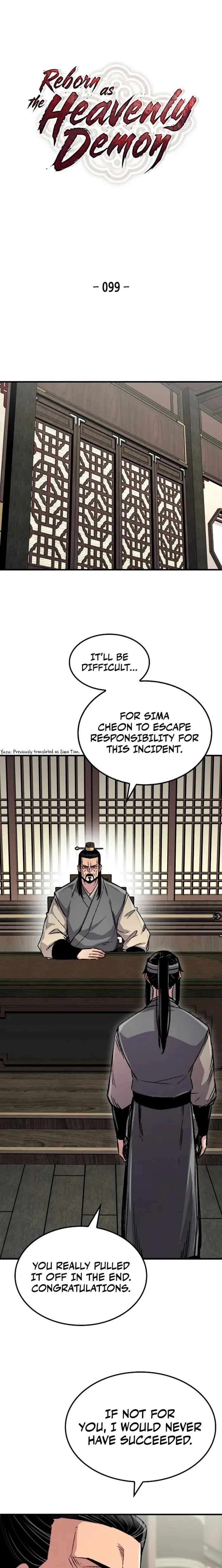 Reincarnation Of The Heavenly Demon Chapter 99 - Page 1
