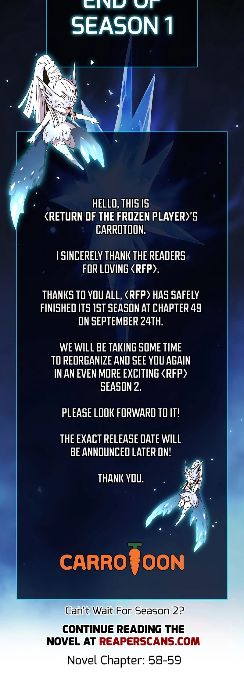 Return of the Frozen Player Chapter 49 - Page 42