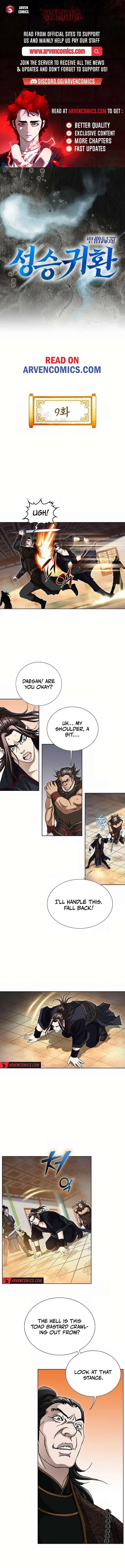 Return of the Immortal Monk Chapter 9 - Page 1