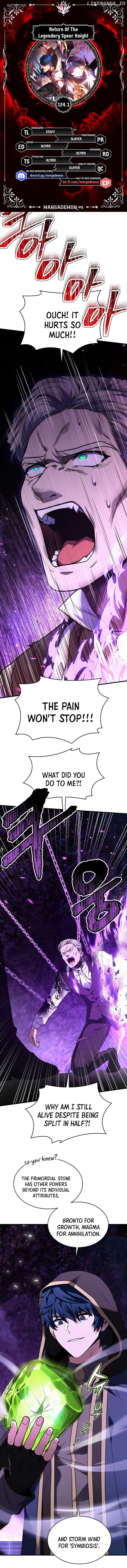 Return of the Legendary Spear Knight Chapter 124.1 - Page 1