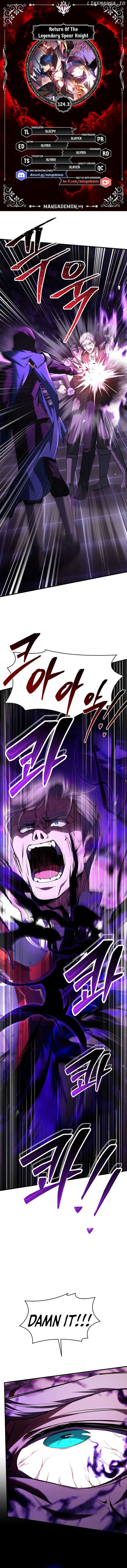 Return of the Legendary Spear Knight Chapter 124.3 - Page 1