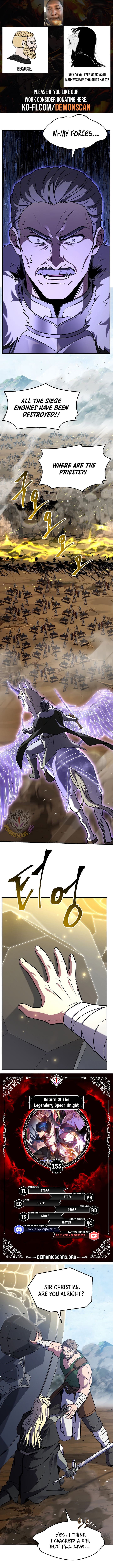 Return of the Legendary Spear Knight Chapter 155 - Page 1