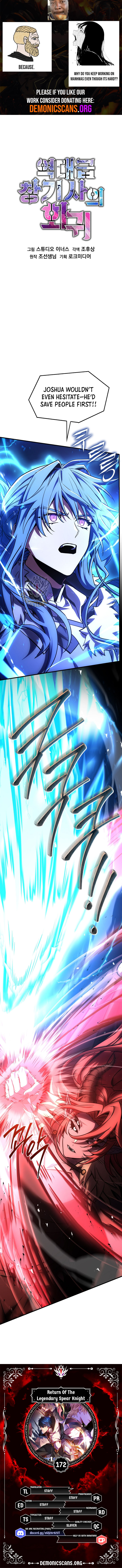 Return of the Legendary Spear Knight Chapter 172 - Page 1