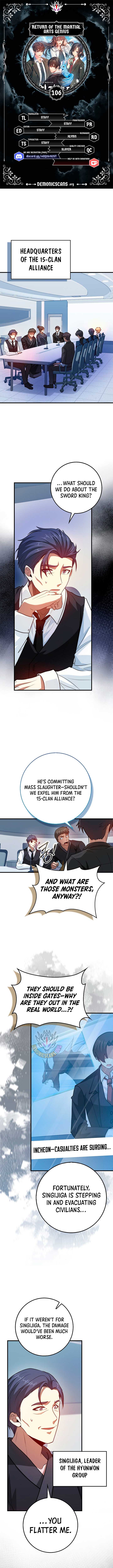 Return of the Martial Arts Genius Chapter 106 - Page 1