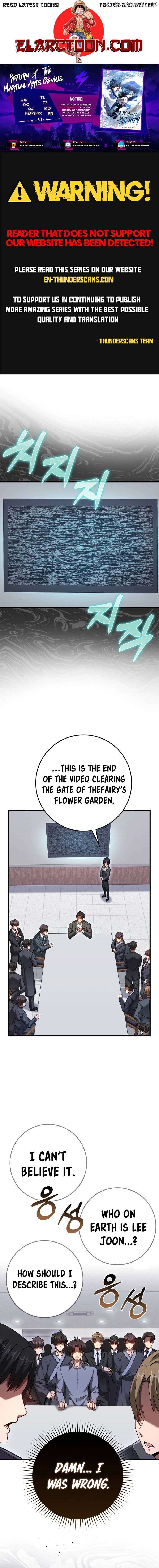 Return of the Martial Arts Genius Chapter 34 - Page 1