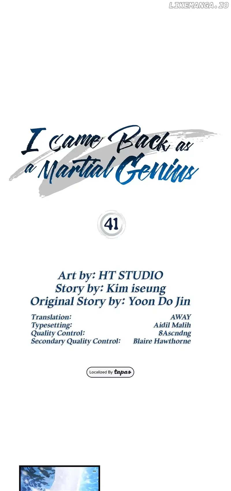 Return of the Martial Arts Genius Chapter 41 - Page 1