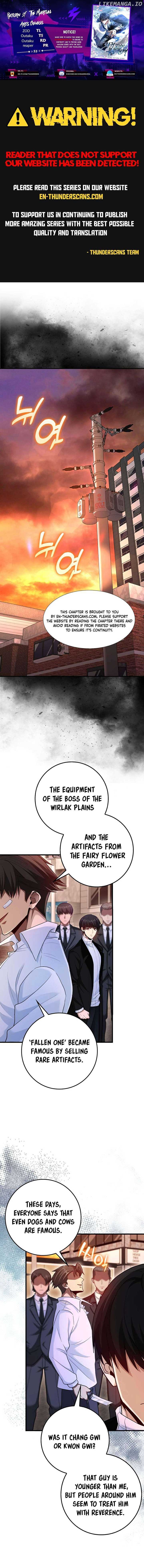 Return of the Martial Arts Genius Chapter 54 - Page 1