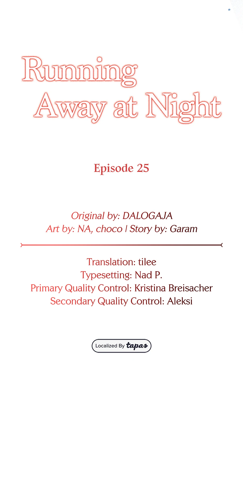 Running Away at Night Chapter 25 - Page 30