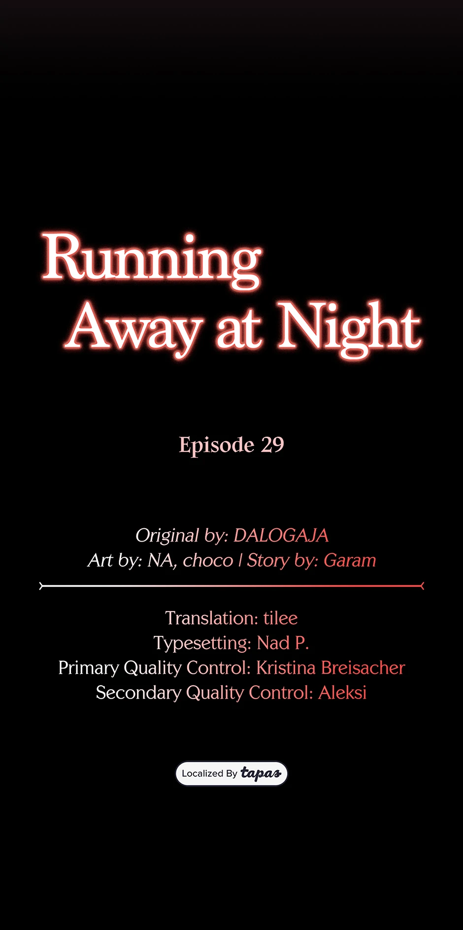 Running Away at Night Chapter 29 - Page 10